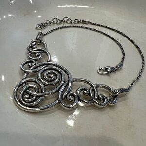 Brighton Sterling Silver Necklace & Bag